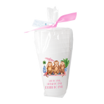 See No Evil Monkeys Frosted Cup