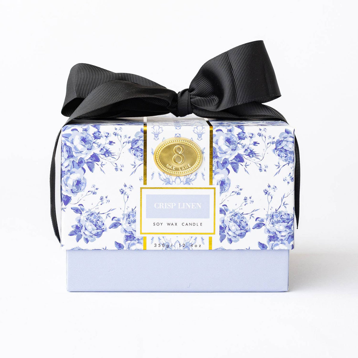 Crisp Linen 3-Wick Boxed Soy Wax Candle