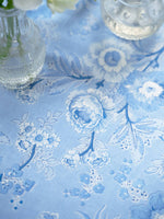 Augustine Tablecloth - Washed Blue
