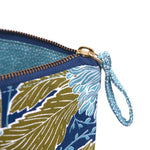 Chrysanthemum Bam Bird Canvas Zipper Tile Bag