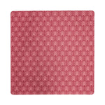 Deco Olive & Red Double-Sided Mahjong Mat | Reversible Art Deco | The Mahjong House