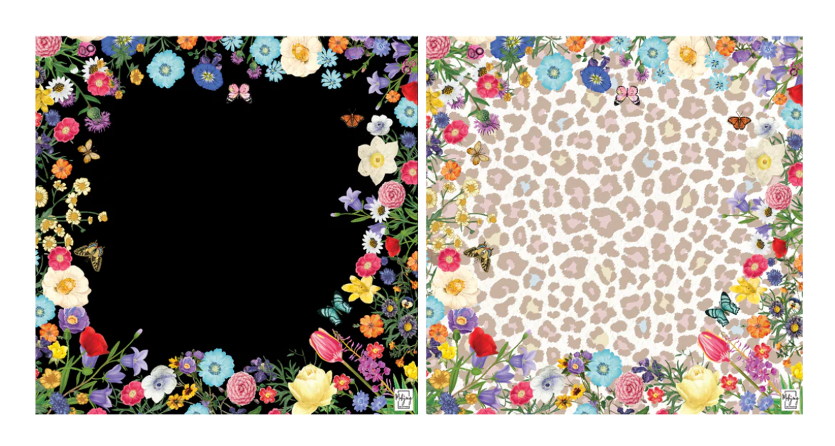 Bespoke Mahjong Floral Mat