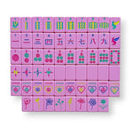 Pretty in Pink Mahjong Tiles