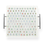 Mahjong Tiles Acrylic Tray