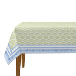 House of Hydrangea Mahjong Tablecloth | Blue Coastal Grandma