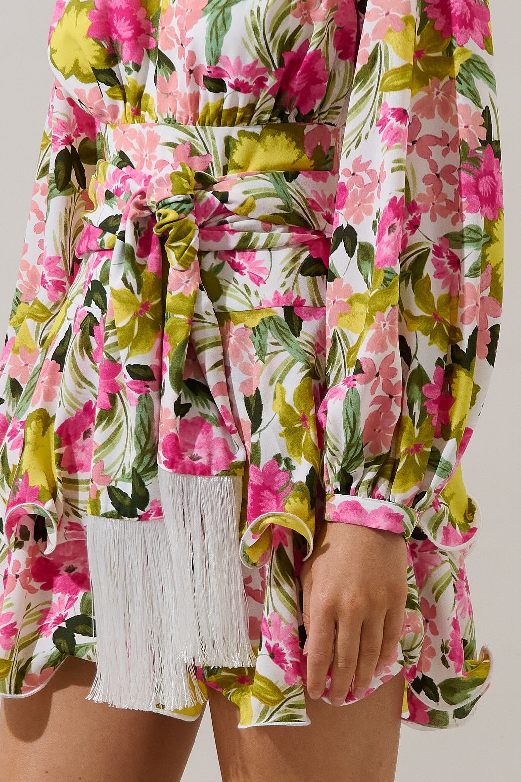 Tiered Mini Dress | Bailie Floral