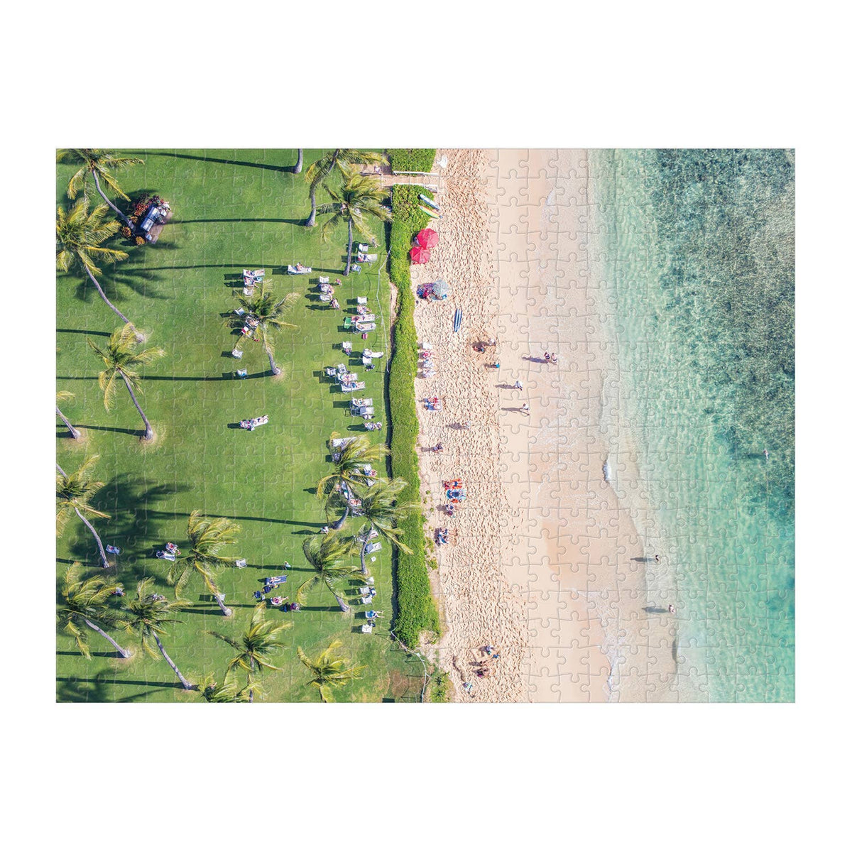 Gray Malin The Hawaii Beach Double-Sided 500 Piece Puzzle