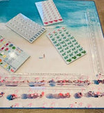 Bespoke X Gray Malin Beach Club Mahjong Tiles - Ocean Blue