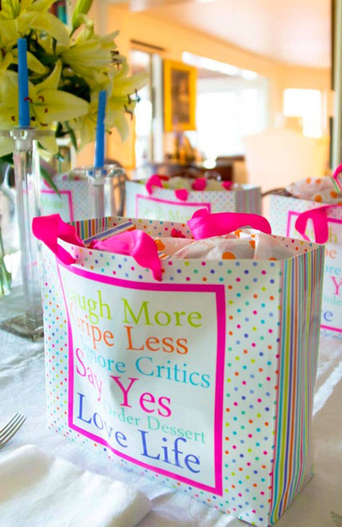 Laugh More Gift Bag - Small, Medium & Large