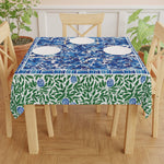 Royal Blooms Mahjong Square Tablecloth