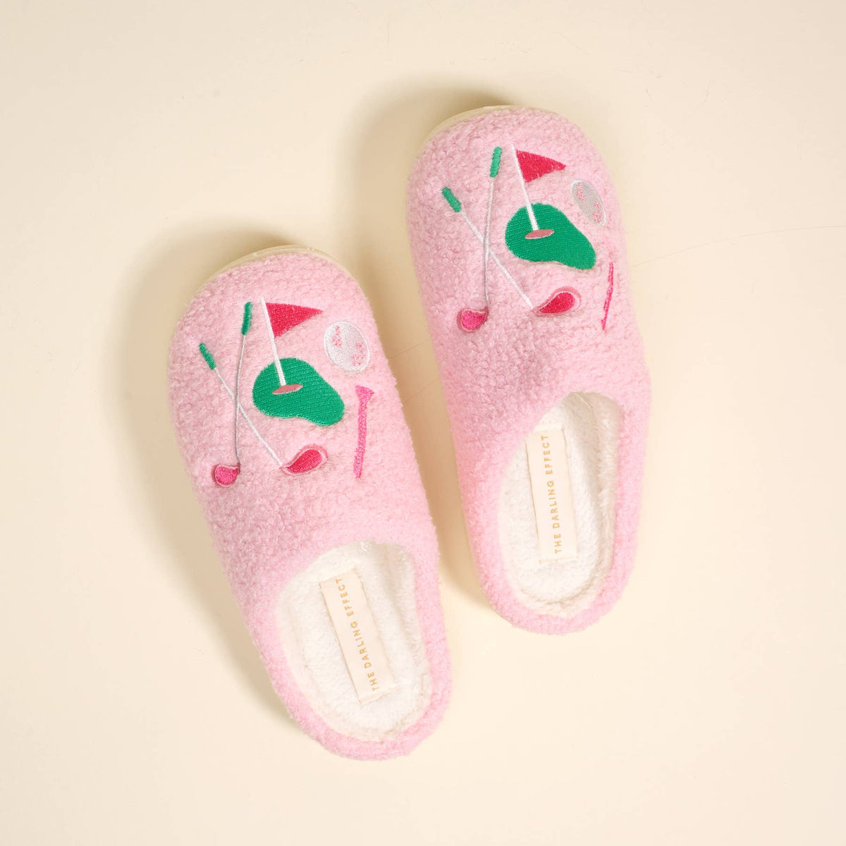 Fuzzy Slippers–The Golf Edit