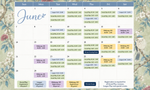 June Events Calendar | 30A Mahjong Studio & Boutique