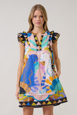 Cheetah & Bams Mahjong Dress