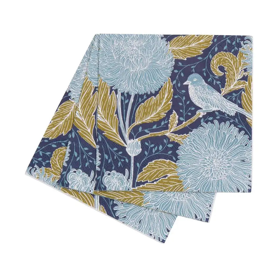 Chrysanthemum Bird Napkins