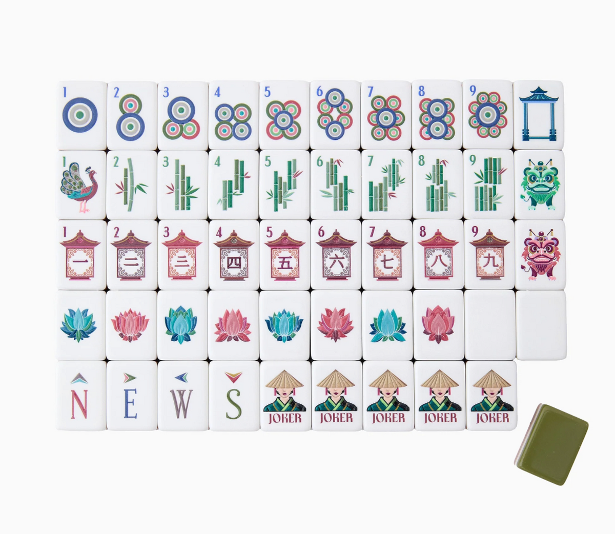 Oh My Mahjong - Drake tiles