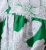 Island Chic Button Down Mini Dress | White Kelly Floral