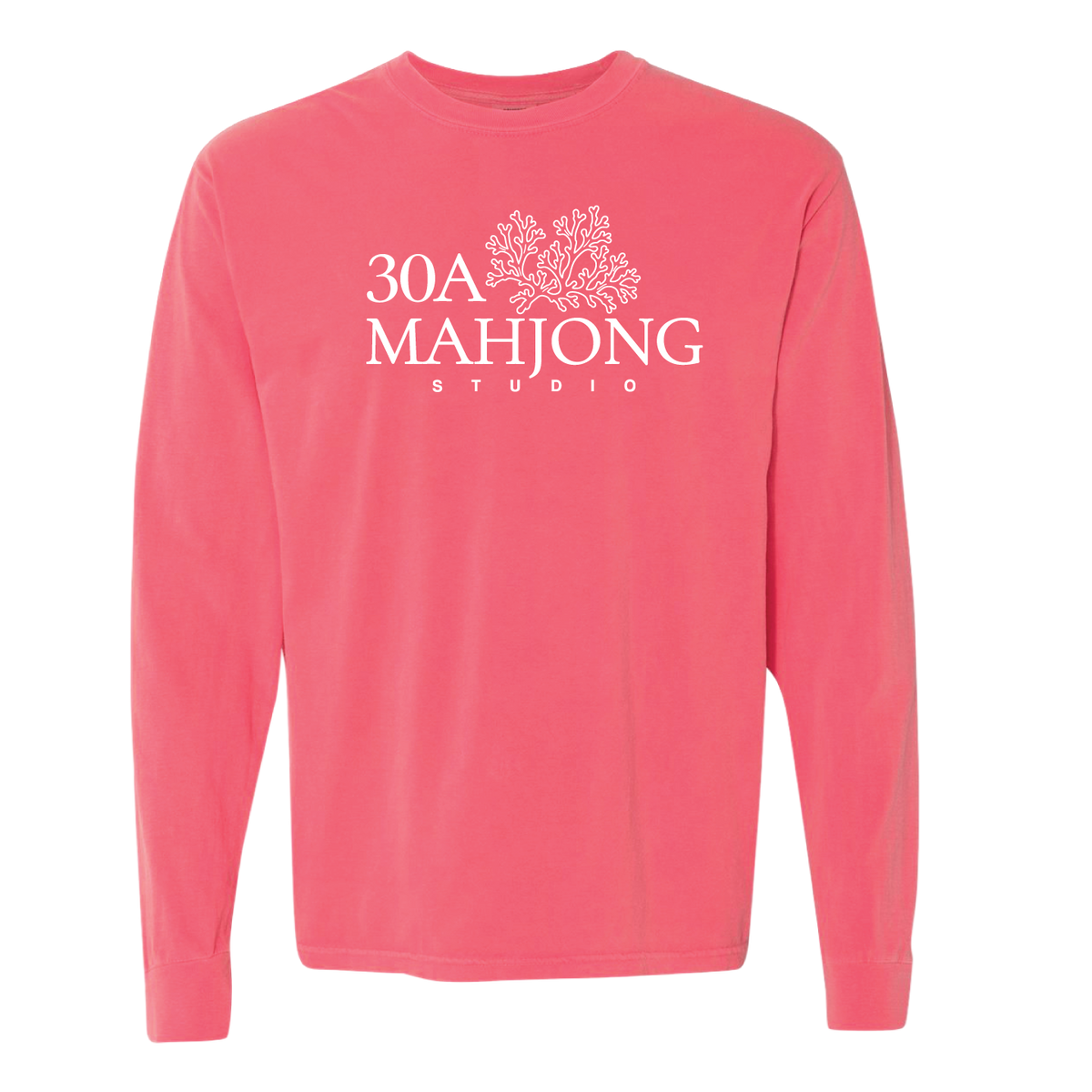 30A Mahjong Long Sleeve Tee - Watermelon