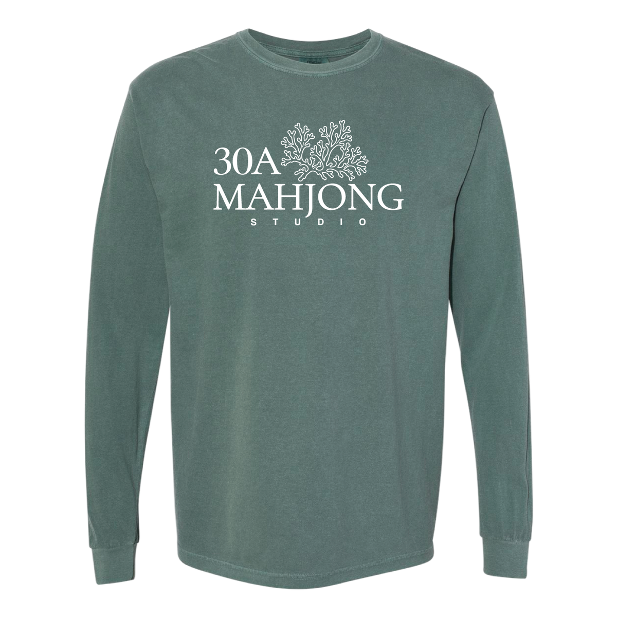 30A Mahjong Long Sleeve Tee - Jade
