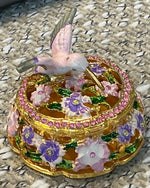 dice holder - hummingbird pink