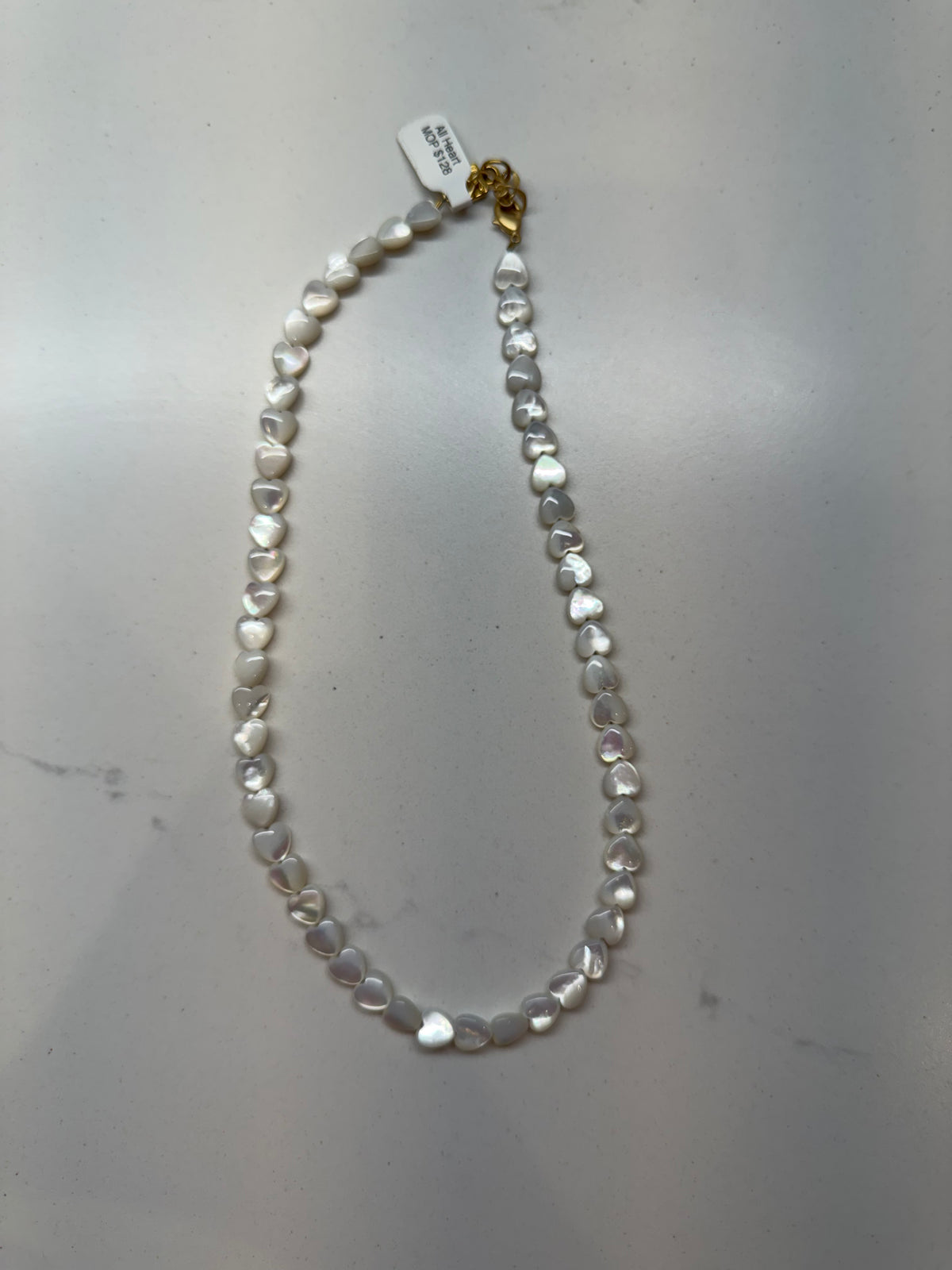 Kori Green necklace - MOP All Heart Necklace