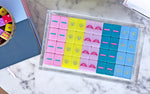 Lucite Mahjong Tile Display Box | Acrylic Tile Storage