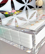 Lucite Mahjong Tile Display Box | Acrylic Tile Storage