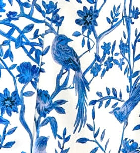 The Blue Bird Trapeze Mahjong Mini Dress in Ciela Floral