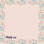Let's Mahj On- Floral Border Mat