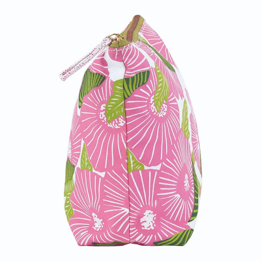 Poppy Papaver Large Canvas Pouch