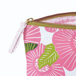 Poppy Papaver Large Canvas Pouch