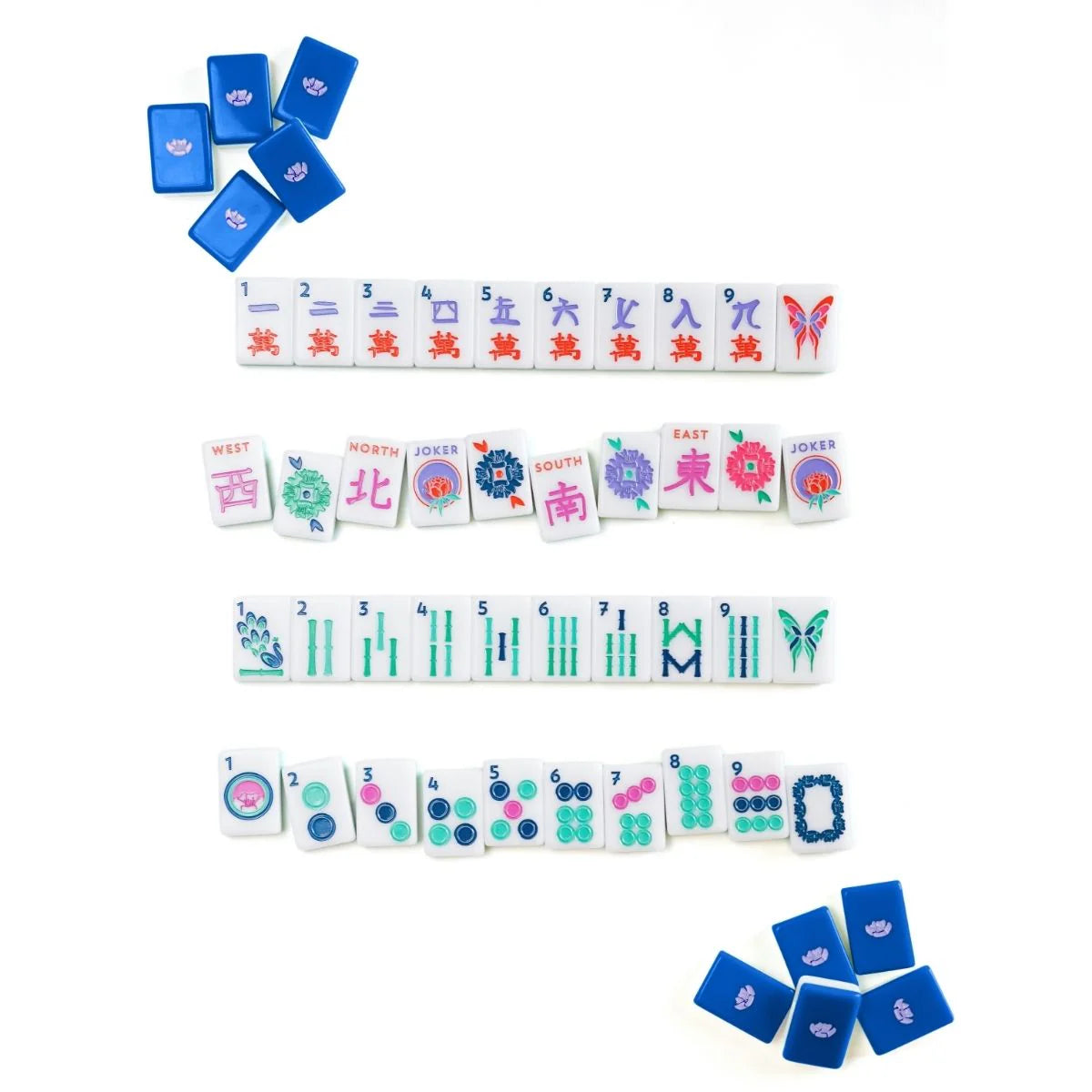 The Jewels! Sapphire & Ruby Red House Tiles