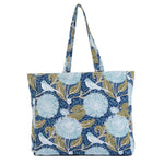 Chrysanthemum Bam Bird Canvas Tote