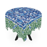 Royal Blooms Mahjong Square Tablecloth