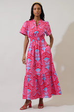 Radiant Belraj Floral Vacation Dress