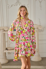 Tiered Mini Dress | Bailie Floral
