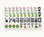 Manly Mahjong Tiles for Men